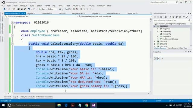 Enum in C# смотреть онлайн