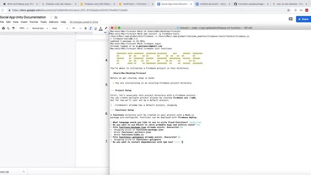 Social App Template For Unity Firebase Cloud Functions Setup смотреть онлайн
