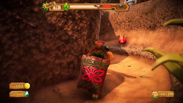 ЗАЩИТНИКИ ПЛЕМЕНИ ♦ PixelJunk Monsters 2 смотреть онлайн