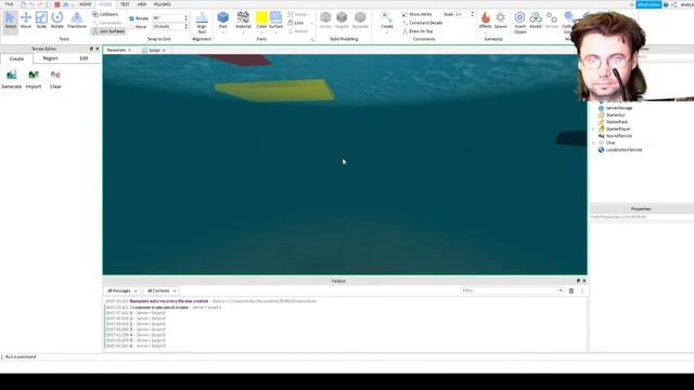 Subnautica на минималках. Создаём подводную лодку в Roblox. смотреть онлайн