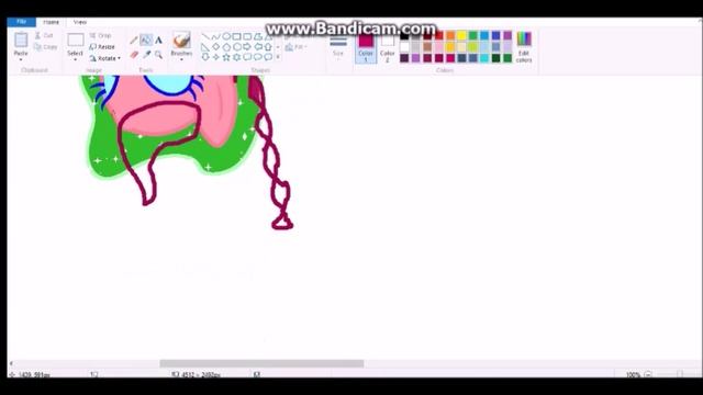 MLP Speed paint Legened of the everfree Gloriosa daisy pony style