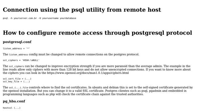 Databases: Working of postgres remote connection (2 Solutions!!) смотреть онлайн
