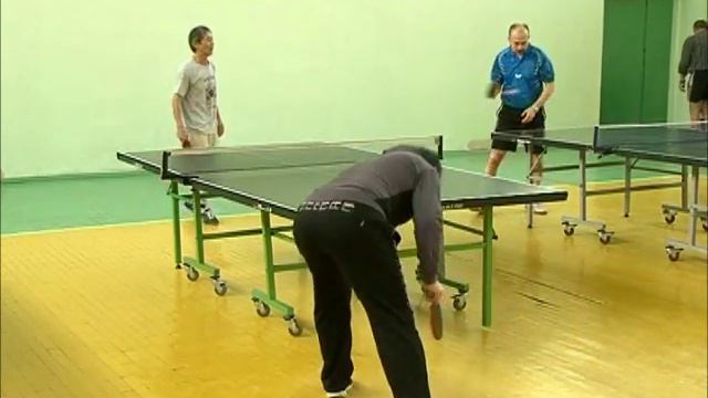 Настольный теннис ветераны смотреть онлайн