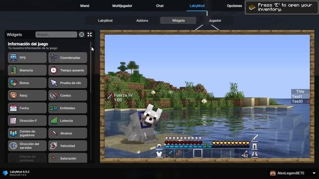 COMO INSTALAR LABYMOD 4 NO PREMIUM | ¡NUEVO CLIENTE PARA TODAS LAS VERSIONES DE MINECRAFT! смотреть онлайн
