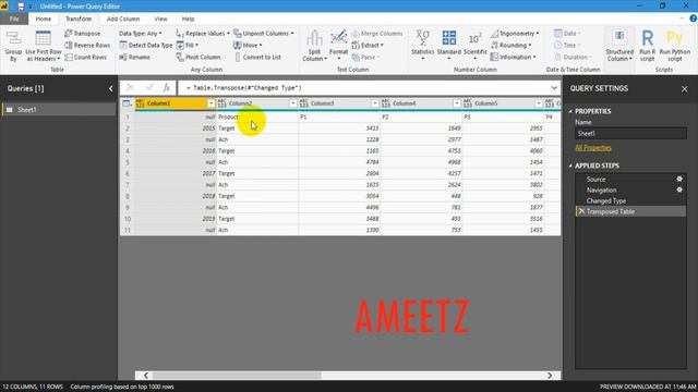 Using Complex Excel Data into PowerBI смотреть онлайн