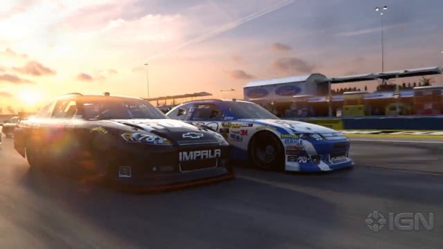 NASCAR The Game: Inside Line Launch Trailer смотреть онлайн