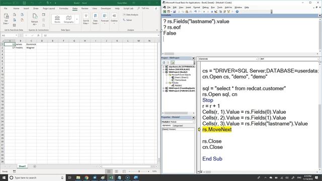 vba Modify Database смотреть онлайн
