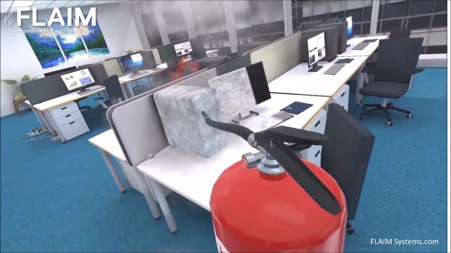 FLAIM Extinguisher - Scenario Walkthrough Office PC Fire смотреть онлайн