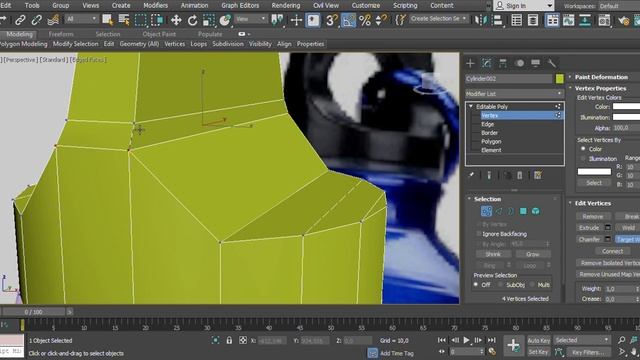 Создание бутылки в 3Ds Max смотреть онлайн