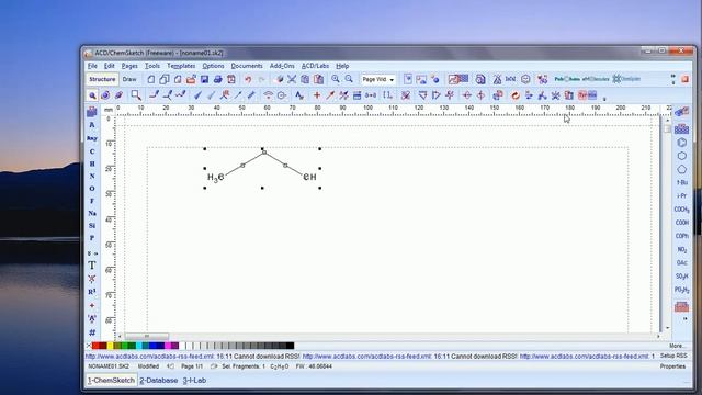 Tutorial cara menggunakan aplikasi Chemsketch смотреть онлайн