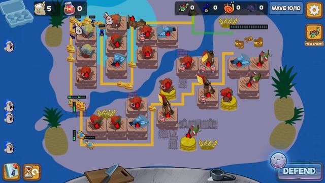 Perfect Pineapple! - Defend The Cake - Part 4 смотреть онлайн