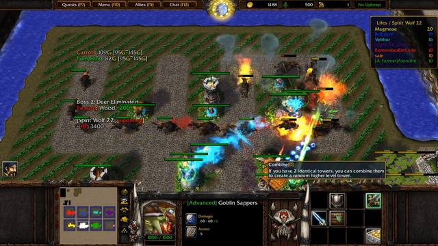Random Farm Tower Defense - Heaven - Warcraft III - Battlenet смотреть онлайн