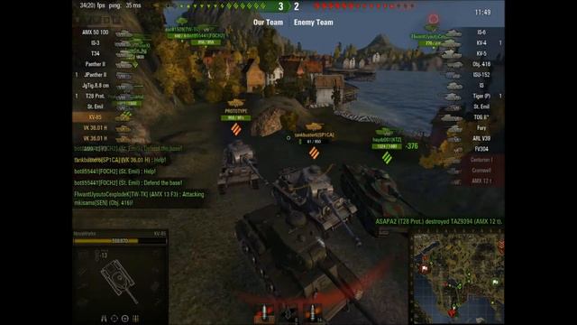 World Of Tanks - Fail Platoon Or Good Player? смотреть онлайн