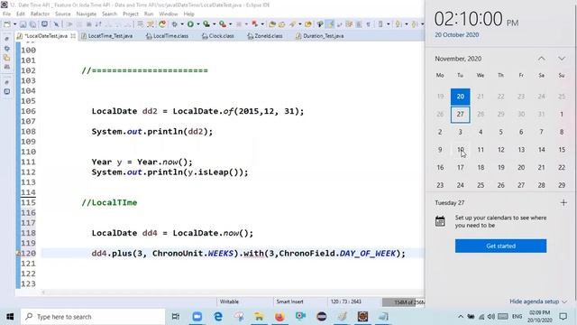 Date 8 Date and Time API /Interview Questions on LocalDateTime and Period Class and Duration class смотреть онлайн