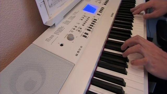 YAMAHA DGX650 I DONT WANA TALK ABOUT IT / ROD STEWART смотреть онлайн