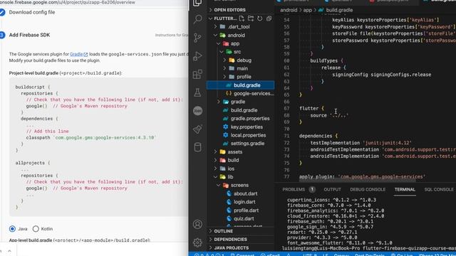 Flutter firebase tutorial@quizApp _ Fireship смотреть онлайн