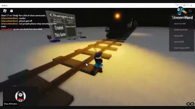 Playing "The Polar Express" games смотреть онлайн