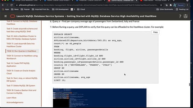 MySQL Database Service & HeatWave Parte 3 ( última ) смотреть онлайн