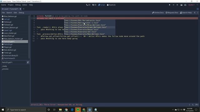 10 Godot3.1 - Spawning more Balloons смотреть онлайн