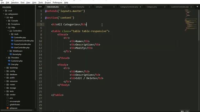 05 - Insert Data to Database from Bootstrap Modal and Display Them on Table смотреть онлайн