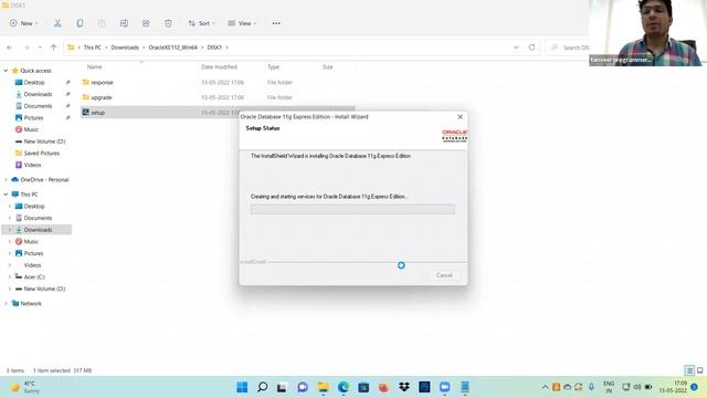 oracle 11g express edition step by step installation in Hindi смотреть онлайн