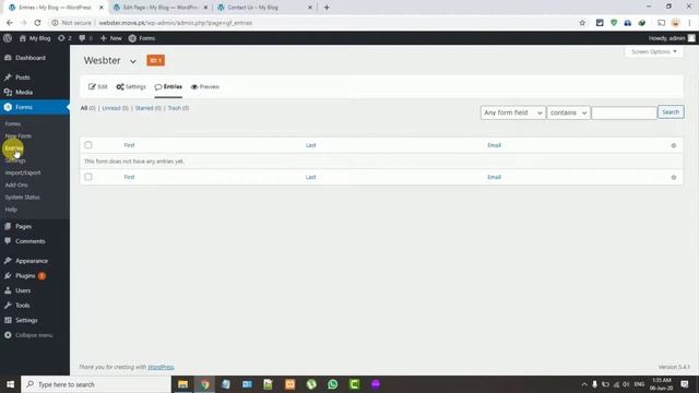 Create form in WordPress Website | Gravity Forms | Webster смотреть онлайн