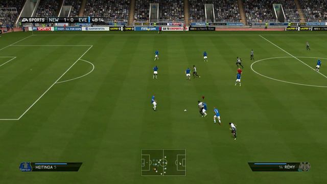 Прохождение FIFA 14 [PS 4] - #36 EVE vs L. Baines смотреть онлайн