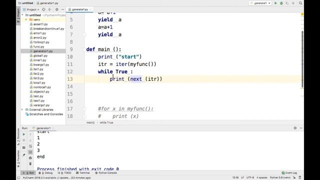 Why we need generator function in Python ? смотреть онлайн