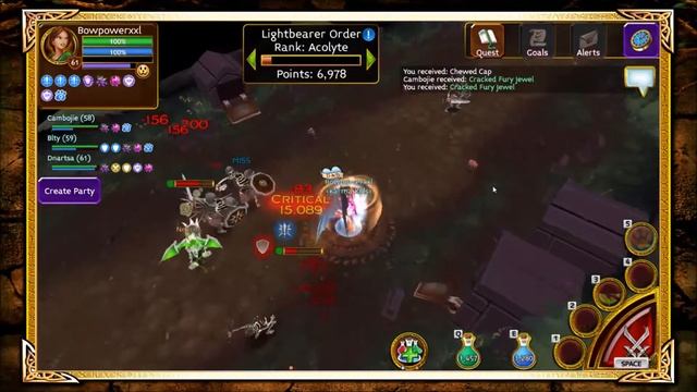 Arcane Legends - Buying Order Badge/ Unlocking Mausoleum Room 1!