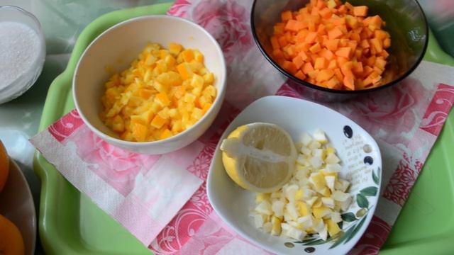 Витаминизированное варенье из тыквы и цитрусовых\Useful pumpkin jam and citrus\Atasco de la calabaz смотреть онлайн