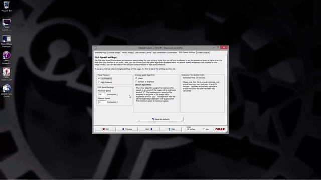 OMAX Intelli ETCH Video смотреть онлайн