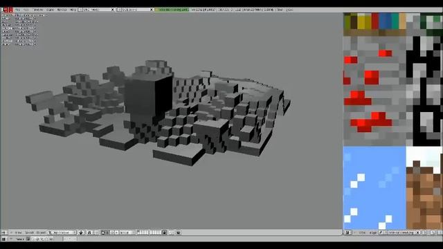 Blender Minecraft Generator смотреть онлайн