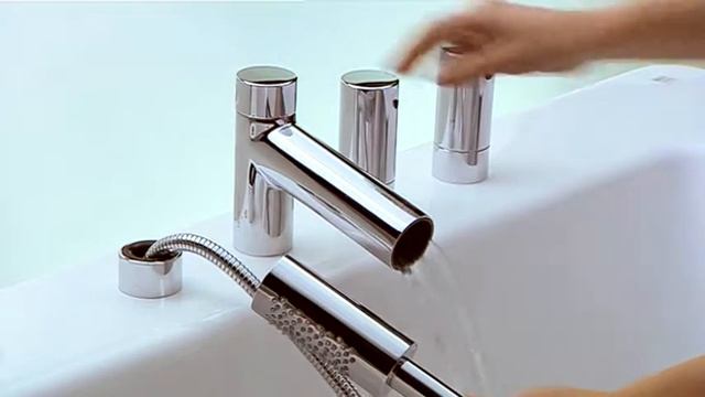 ORAS ALESSI DOT 8650 Смеситель на край ванны с ручным душем смотреть онлайн