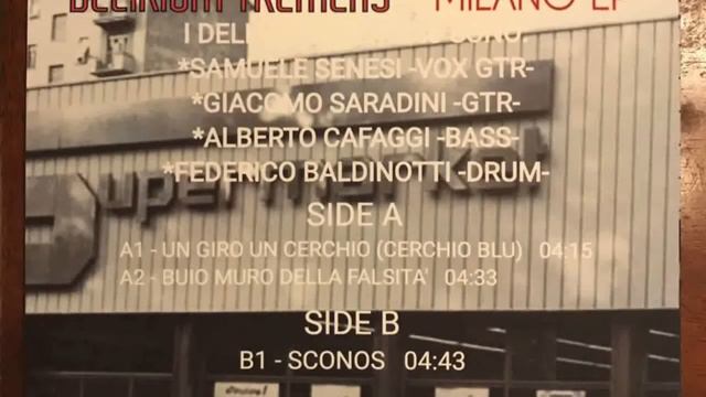 DELIRIUM TREMENS - Buio Muro Della Falsità