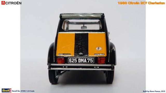 1980 Citroën 2CV Charleston, Revell No. 07095 1:24 Scale Model Kit Build