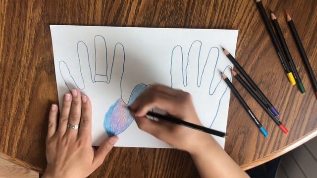 Art Lesson 9 Past & Future Hands with Miss Alicia смотреть онлайн