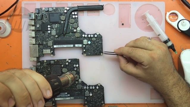 MacBook Pro A1278 Late 2011- Anakart Tamiri, Touchpad ve Pil Değişimi смотреть онлайн