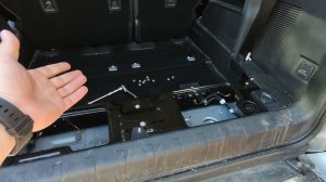 HAVAL H9. Как снять третий ряд