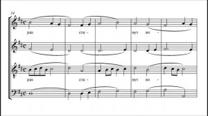 А. А. Третьяков "Благослови, душе моя, Господа"  (103 псалом)