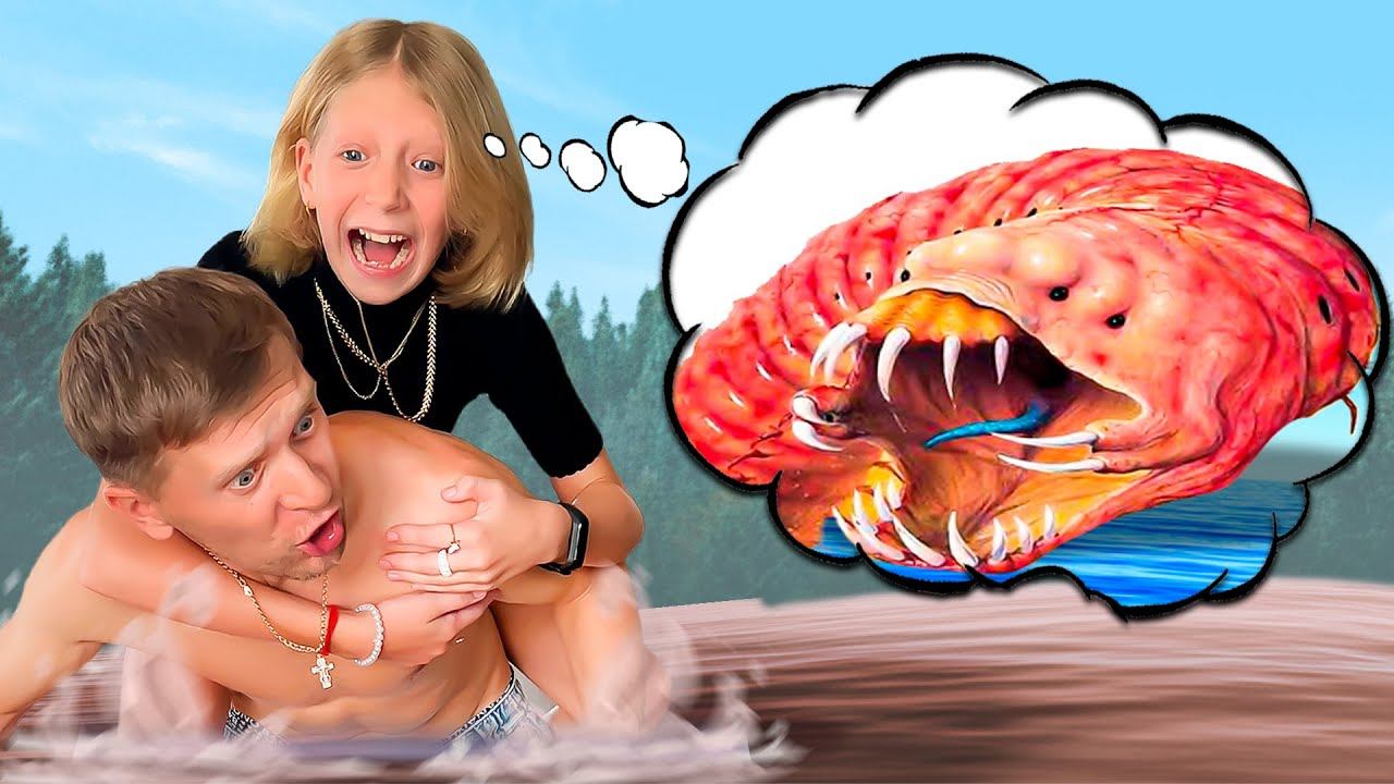 24 ЧАСА НА РЕЧКЕ!! КОГО БОИТСЯ МИЛАНА В ВОДЕ!!!?? смотреть онлайн