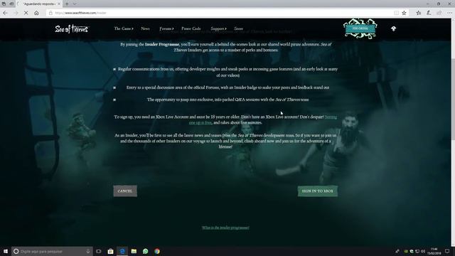COMO PARTICIPAR DO SCALE TEST! - SEA OF THIEVES смотреть онлайн