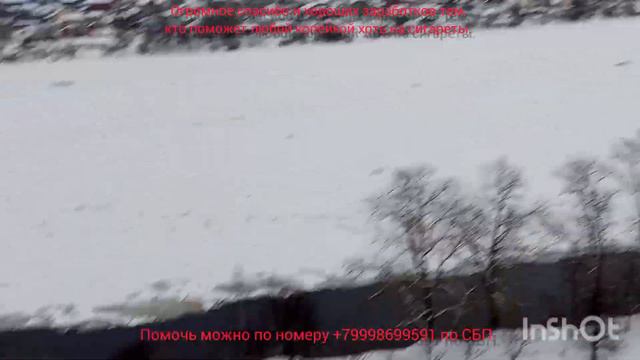 Вид на Неву с крыши в Рыбацком. Лучший район Питера за КАД. смотреть онлайн