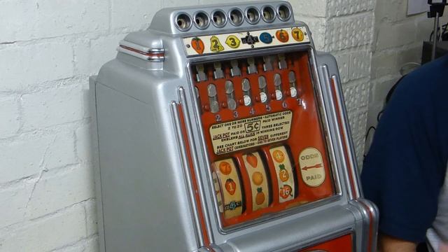 A C Multi Bell Slot Machine. Caille 7 Jackpot One Arm Bandit 1936 смотреть онлайн