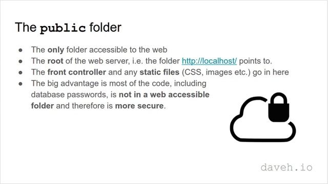 005 Start writing the framework Create the folders and configure the web server смотреть онлайн