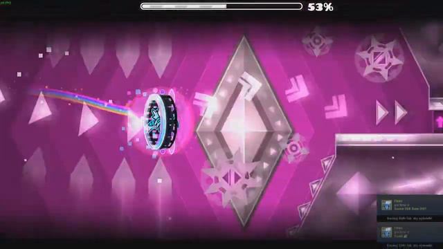 GEOMETRY DASH || Purple Splash by CastriX [DEMON] смотреть онлайн