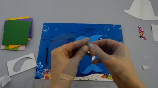 Чудо аппликация «Подводный мир» смотреть онлайн