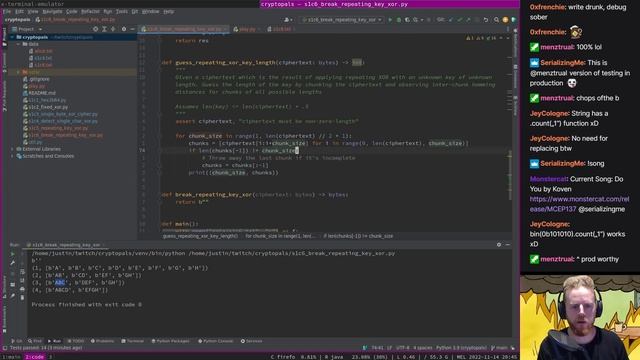 Computer Hacking - Cryptopals 2/n (Repeating key XOR) смотреть онлайн