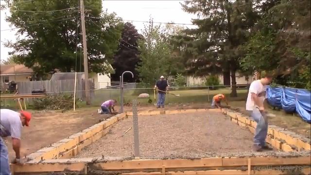 Ленточный фундамент для гаража смотреть онлайн