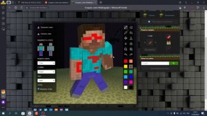 Как  Нарисовать И Установить Скин на майнкрафт TLauncher???