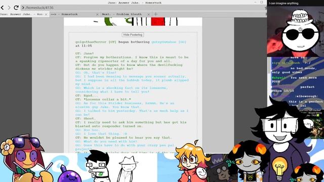 Everything Stays, but it still changes. | HOMESTUCK Liveread (BLIND) | Act 6 Act 1 (part 1) смотреть онлайн